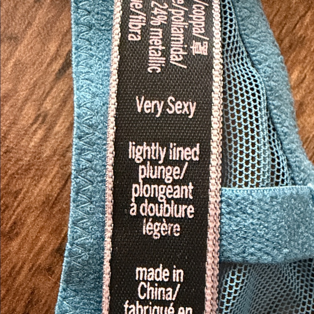 Victoria's Secret Teal Lace “Very Sexy” Bra - Picture 7 of 7